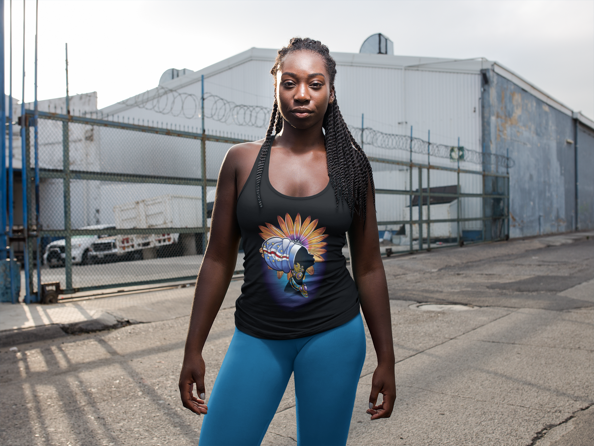 Bella Flowy Racerback Pride Tank